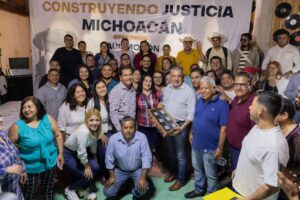 Michoacanos están listos para construir un nuevo Poder Judicial: Morón